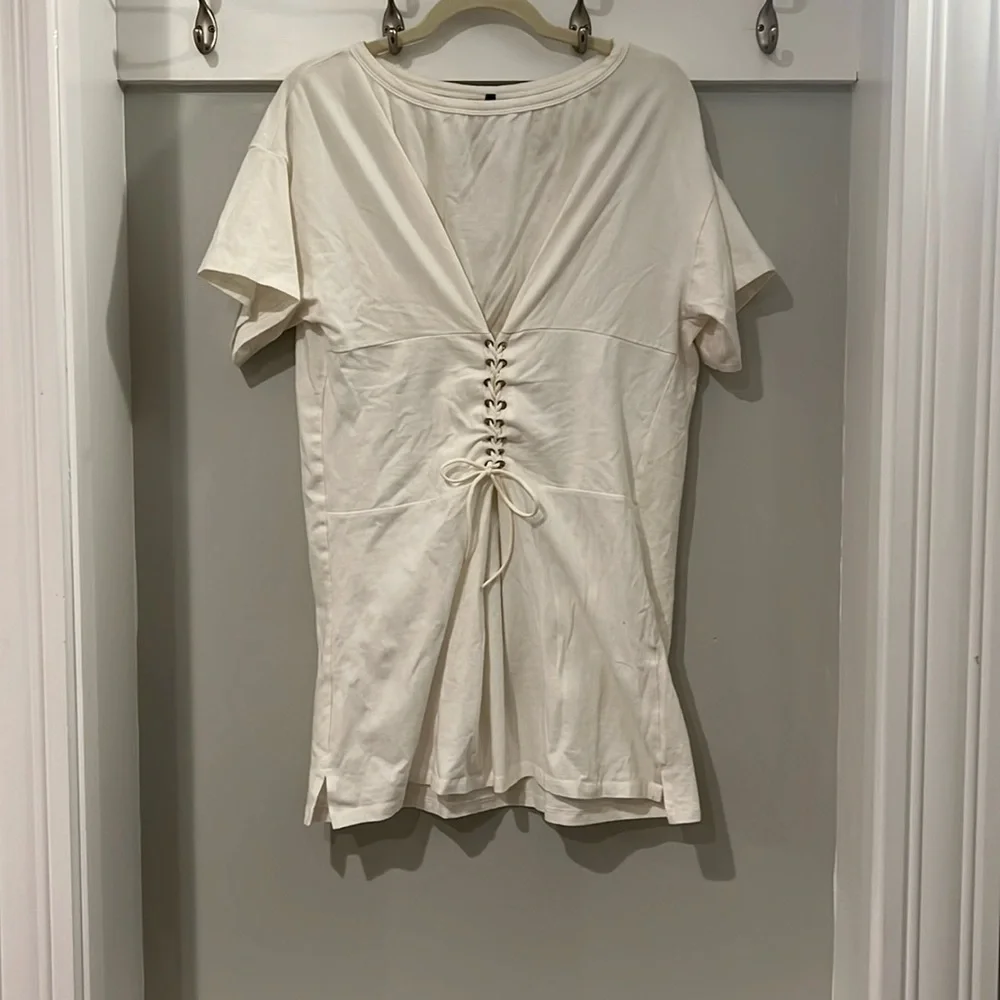 Bustier Long T-shirt Tunic